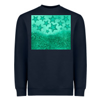 Navy green glitter star Heavyweight Sweatshirt - JahusDesignShop