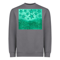 Storm green glitter star Heavyweight Sweatshirt - JahusDesignShop