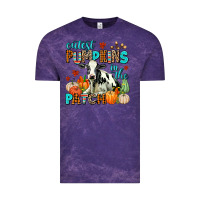 Cloud Purple cutest pupkins in the patch Vintage Tee - AdoDesignShop