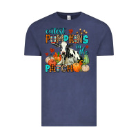 Vintage Denim cutest pupkins in the patch Vintage Tee - AdoDesignShop