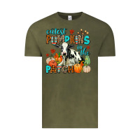 Vintage Olive cutest pupkins in the patch Vintage Tee - AdoDesignShop
