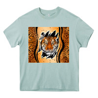 Arona tiger scratch mark Heavy Core Tee - RanaPortraitStore