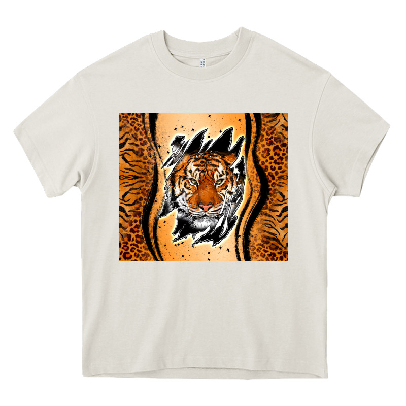 Tiger Scratch Mark Heavy Core Tee by RanaPortraitStore | Teevron