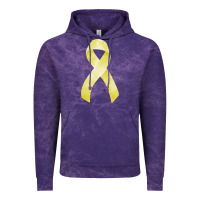 Cloud Purple sarcoma or bone cancer ribbon Vintage Hoodie - FaDigitalArtStudio