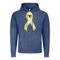 Vintage Denim sarcoma or bone cancer ribbon Vintage Hoodie - FaDigitalArtStudio