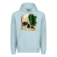 Blue Mist St patrick's  skeleton Premium Hoodie - Bettercallsaul