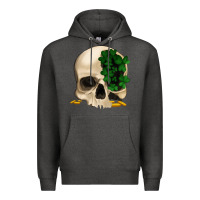 Charcoal Heather St patrick's  skeleton Premium Hoodie - Bettercallsaul