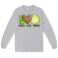 Moon Dust peace love tennis Long Sleeve Tee - AdoDesignShop