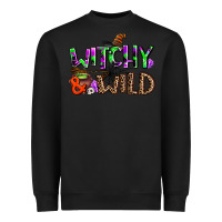 Black witchy and wild Heavyweight Sweatshirt - AdoDesignShop