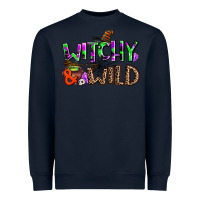 Navy witchy and wild Heavyweight Sweatshirt - AdoDesignShop