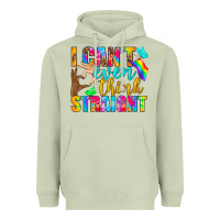 Matcha LGBTQ I Can't Even Think Straight Heavyweight Hoodie - BundleAndBundleShop