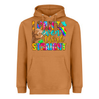 Meerkat LGBTQ I Can't Even Think Straight Heavyweight Hoodie - BundleAndBundleShop