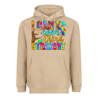 Mushroom LGBTQ I Can't Even Think Straight Heavyweight Hoodie - BundleAndBundleShop