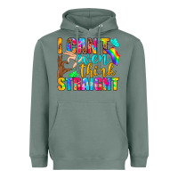 Sage LGBTQ I Can't Even Think Straight Heavyweight Hoodie - BundleAndBundleShop