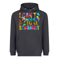 Smoke LGBTQ I Can't Even Think Straight Heavyweight Hoodie - BundleAndBundleShop
