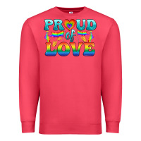 Cardinal Lgbtq Proud Of Love Premium Sweatshirt - BundleAndBundleShop