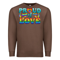 Chestnut Lgbtq Proud Of Love Premium Sweatshirt - BundleAndBundleShop