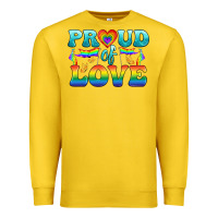 Lemon Lgbtq Proud Of Love Premium Sweatshirt - BundleAndBundleShop