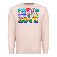 Lgbtq Proud Of Love Premium Sweatshirt | Teevron
