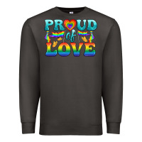 Smoke Lgbtq Proud Of Love Premium Sweatshirt - BundleAndBundleShop