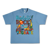 Pebble Blue ready to rock 4th grade Urban Heavy Tee - JahusDesignShop