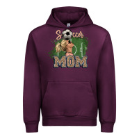 Mauve Wine Soccer Mom Urban Hoodie - HowdyJamesFarm