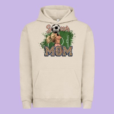 Soccer Mom Urban Hoodie Designed By Howdyjamesfarm