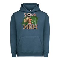 Pigment Midnight Navy Soccer Mom Urban Hoodie - HowdyJamesFarm