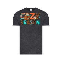 Vintage Black cozy season Vintage Tee - AdoDesignShop