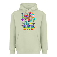 Matcha Western It's Great Day To Be Gay Heavyweight Hoodie - BundleAndBundleShop