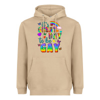 Mushroom Western It's Great Day To Be Gay Heavyweight Hoodie - BundleAndBundleShop