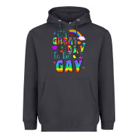 Smoke Western It's Great Day To Be Gay Heavyweight Hoodie - BundleAndBundleShop