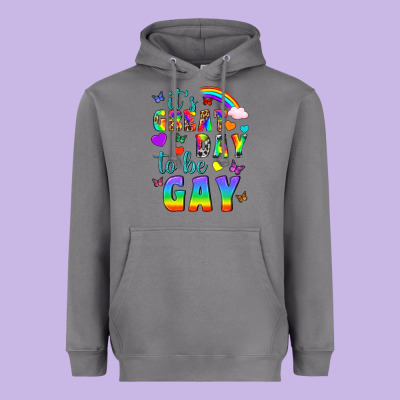 Western It's Great Day To Be Gay Heavyweight Hoodie Designed By Bundleandbundleshop