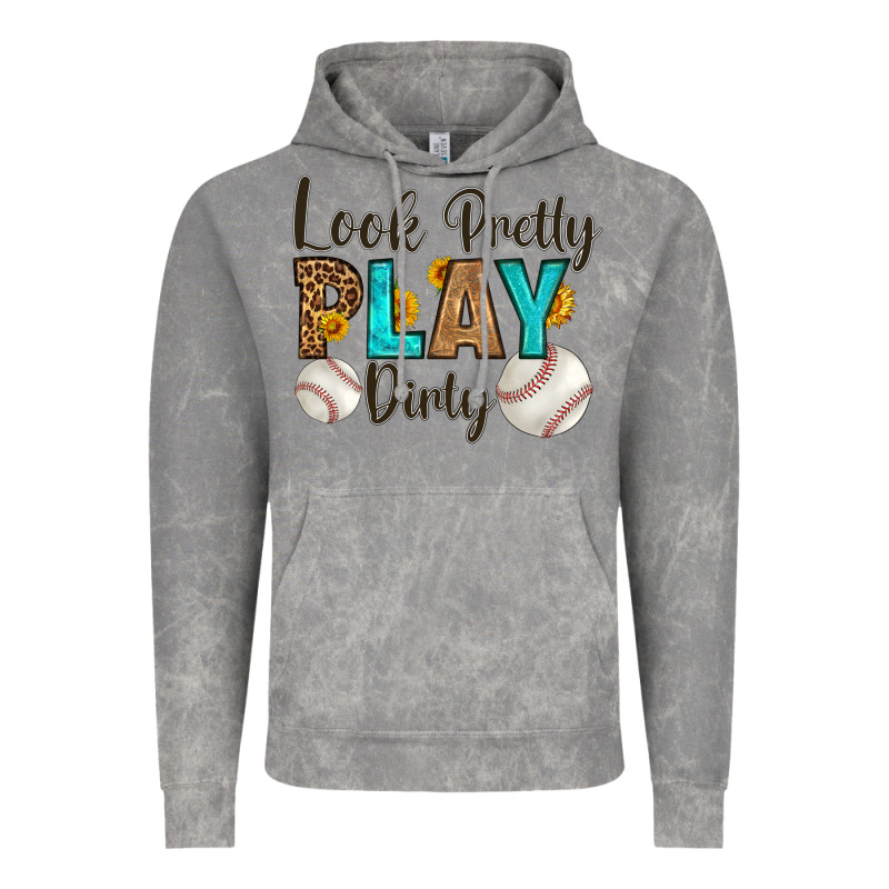 Look Pretty  Play Dirty Vintage Hoodie by HRA Design Shop | Teevron