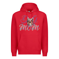 Red Dog Mom Premium Hoodie - Bettercallsaul