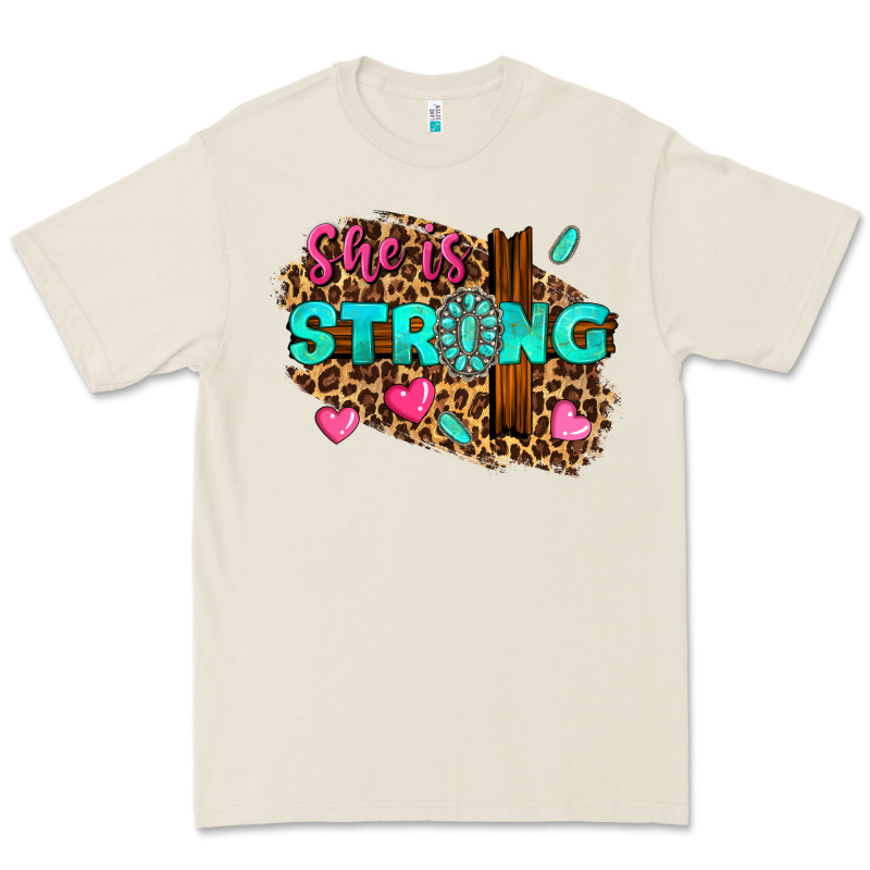She Is Strong Premium Tee by texasbilliewilder | Teevron