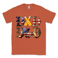 Copper American Flag Dad Bod Classic Tee - LillyAllenDesigns