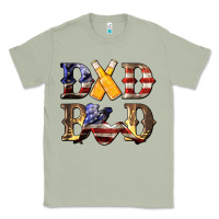 Matcha American Flag Dad Bod Classic Tee - LillyAllenDesigns