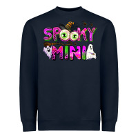 Navy spooky mini Heavyweight Sweatshirt - AdoDesignShop