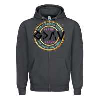 Smoke be still and know Zipper Hoodie - MaliasSmallBusiness