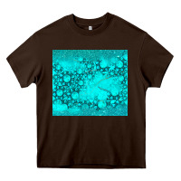 Chocolate Brown turquoise gemstone Heavy Core Tee - RanaPortraitStore