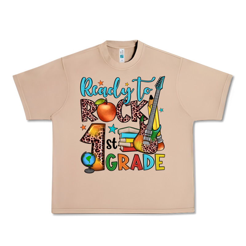 Ready To Rock 1st Grade Urban Heavy Tee by JahusDesignShop | Teevron