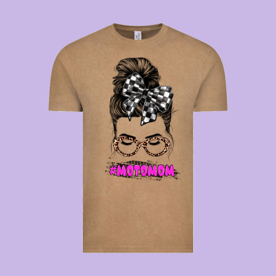 Motomom Vintage Tee Designed By Jahusdesignshop