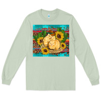 Matcha western chicks coop animals sunflowers cactus serape leopard turquoise Long Sleeve Tee - Artiststas