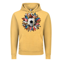 Vintage Mustard football sunflower Vintage Hoodie - HRA Design Shop