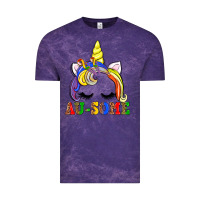 Cloud Purple autism au some  unicorn Vintage Tee - AdoDesignShop