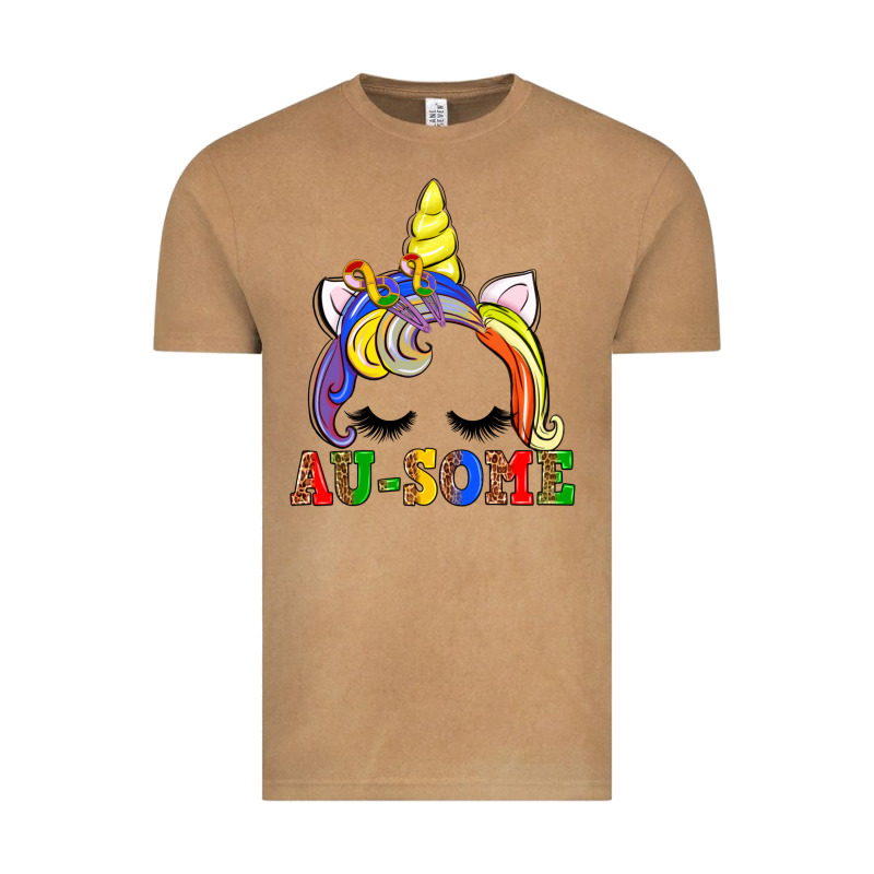 Autism Au Some  Unicorn Vintage Tee by AdoDesignShop | Teevron