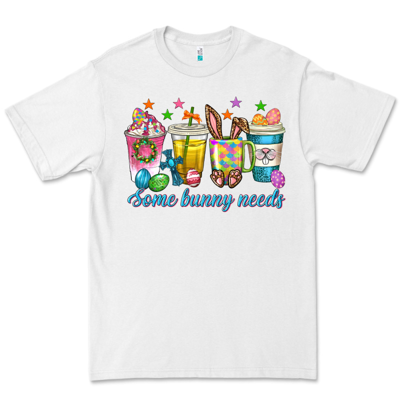 Some Bunny Needs Easter Coffee Cups Premium Tee by texasbilliewilder | Teevron
