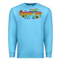 Ocean Blue Sounds Gay I'm in Pride LGBTQ Premium Sweatshirt - BundleAndBundleShop
