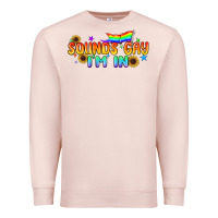 Pale Pink Sounds Gay I'm in Pride LGBTQ Premium Sweatshirt - BundleAndBundleShop